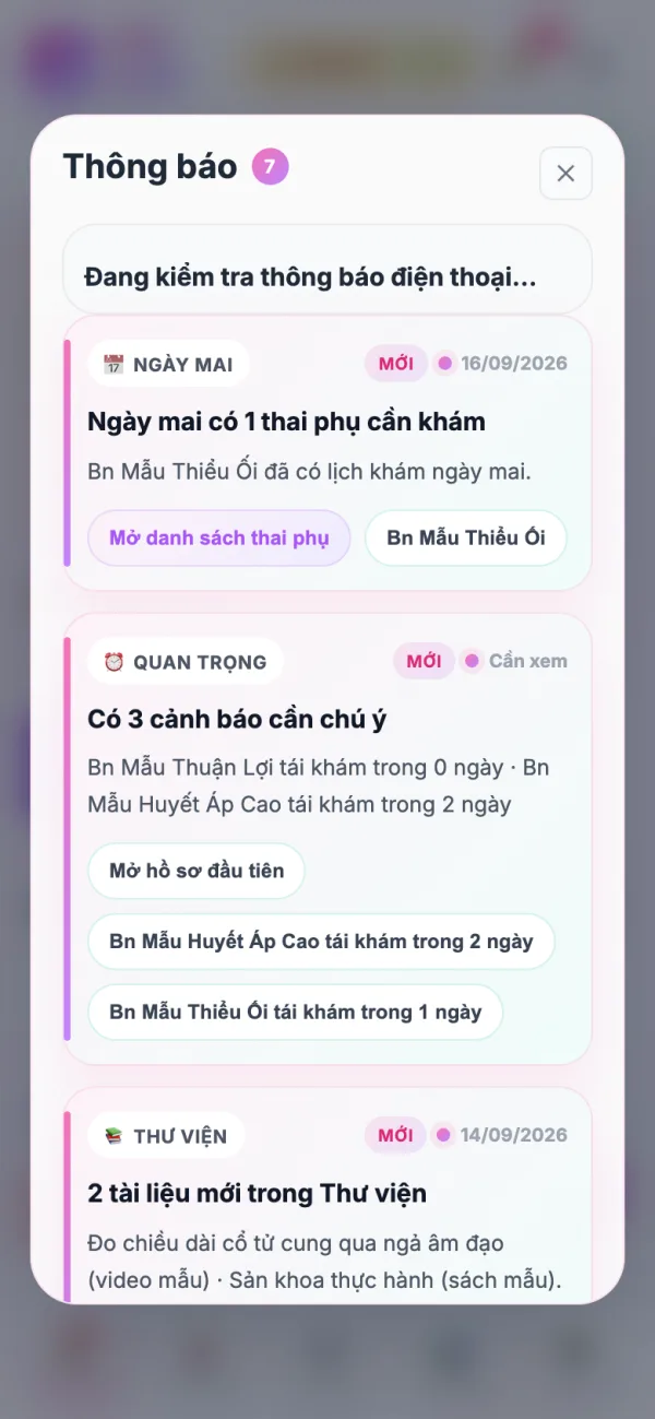 Trung tâm thông báo