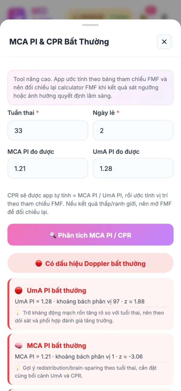 MCA PI và CPR